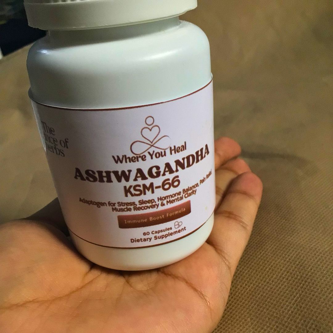 Ashwagandha Capsules – Stress Relief & Hormonal Balance
