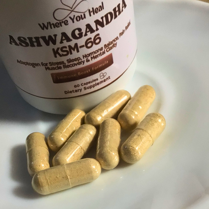 Ashwagandha Capsules – Stress Relief & Hormonal Balance