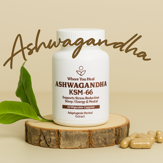 Ashwagandha Capsules – Stress Relief & Hormonal Balance