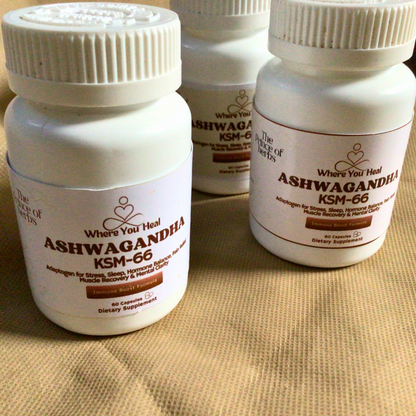 Ashwagandha Capsules – Stress Relief & Hormonal Balance