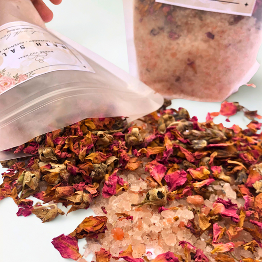 Rose & Lavender Himalayan Bath Salt Soak