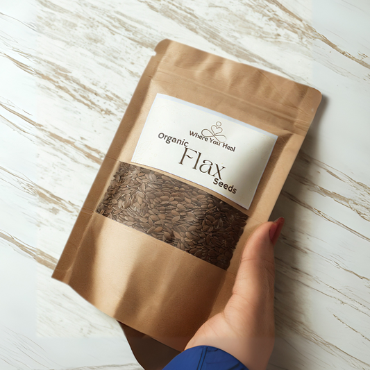 flax seeds, organic flax seeds, roasted flax seeds, raw flax seeds, ground flax seeds, omega 3 rich seeds, fiber rich seeds, protein superfood, seed cycling flax seeds, PCOS support seeds, weight loss flax seeds, digestion support, plant based omega 3, heart health superfood, natural hormone balance, antioxidant rich seeds, non GMO flax seeds, preservative free flax
