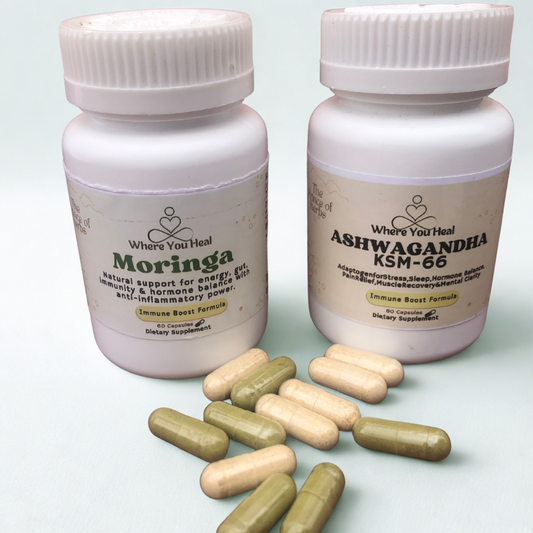 Moringa and Ashwagandha Combo Pack